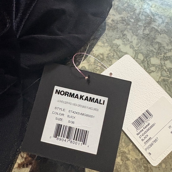 Norma Kamali Formal Dress With Sheer skirt bodysuit - Picture 4 of 4